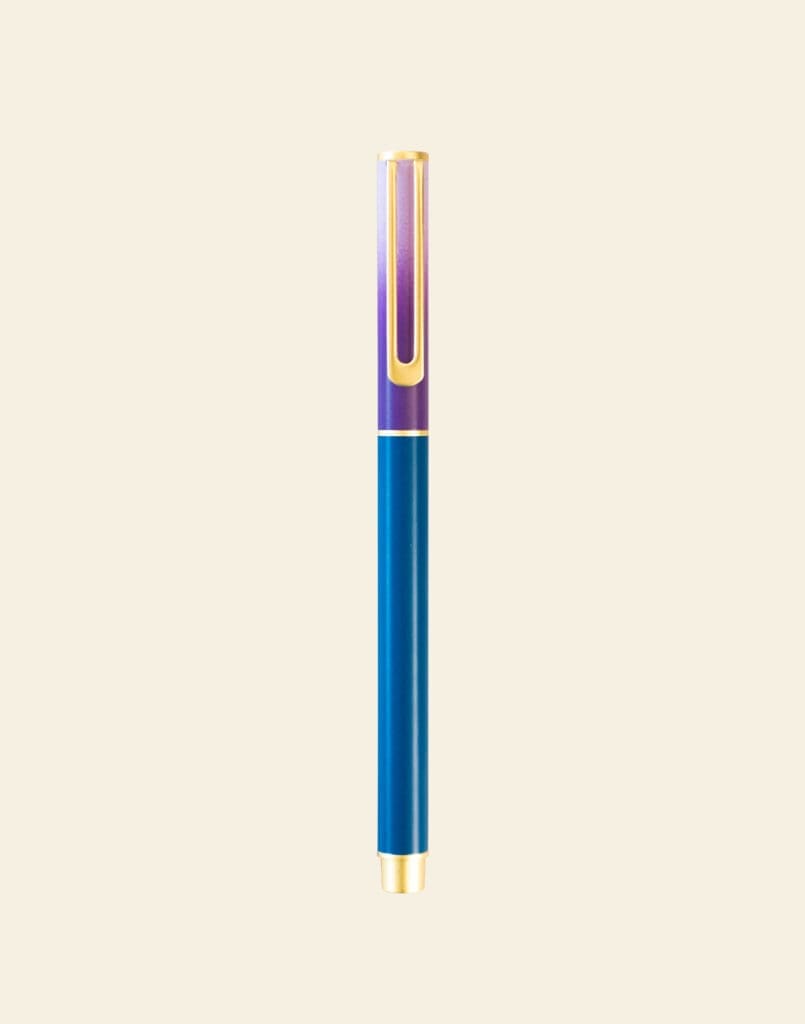 Bondito Colorblock Gel Pen - Berry Berry Purple | The Full Planner 2026