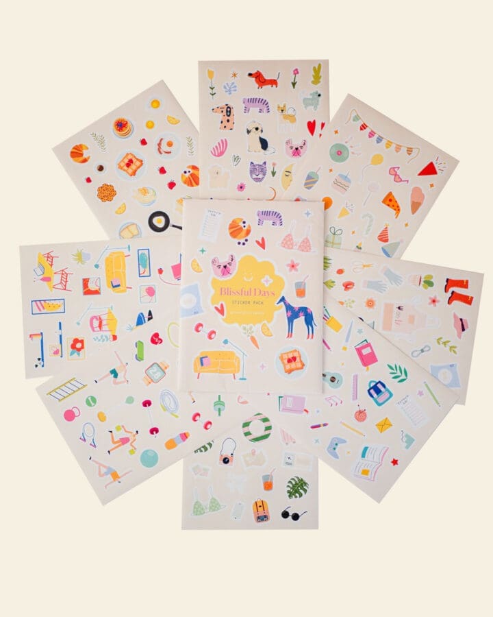 Sticker Pack - Blissful Days