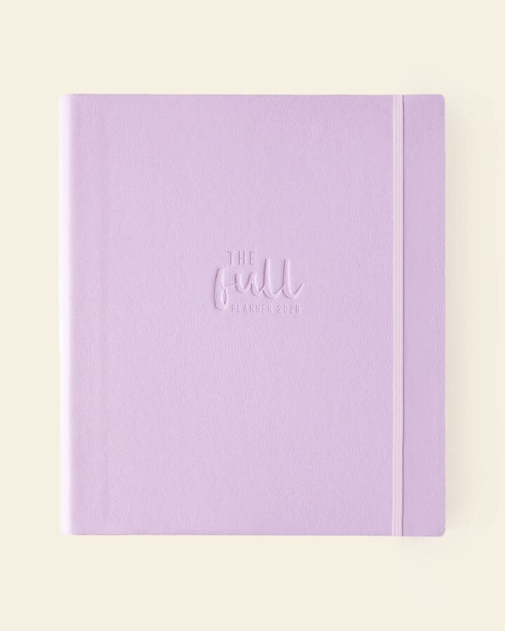 The Full Planner 2026 - Lilac Soul Blooming
