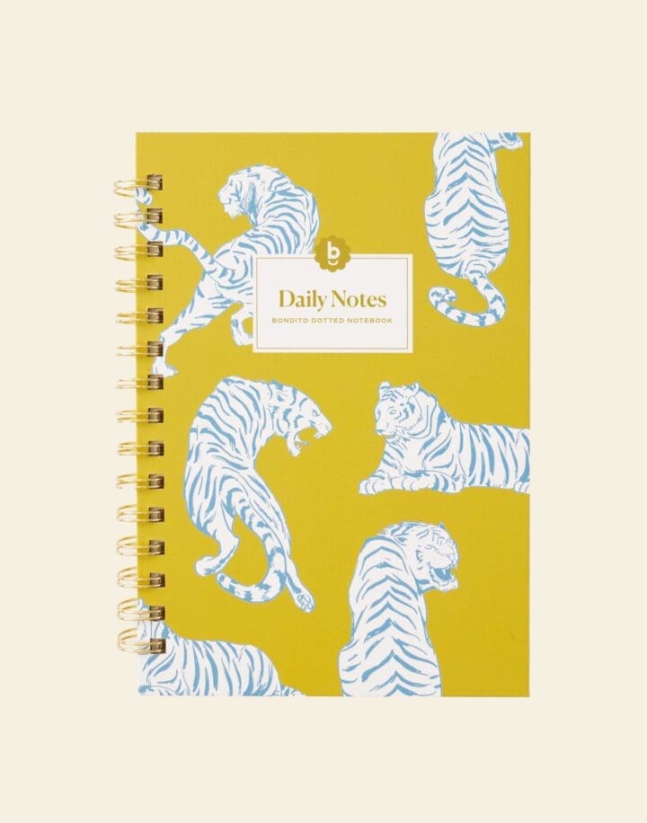 Bondito Dotted Notebook - Multi-faceted Jaguar