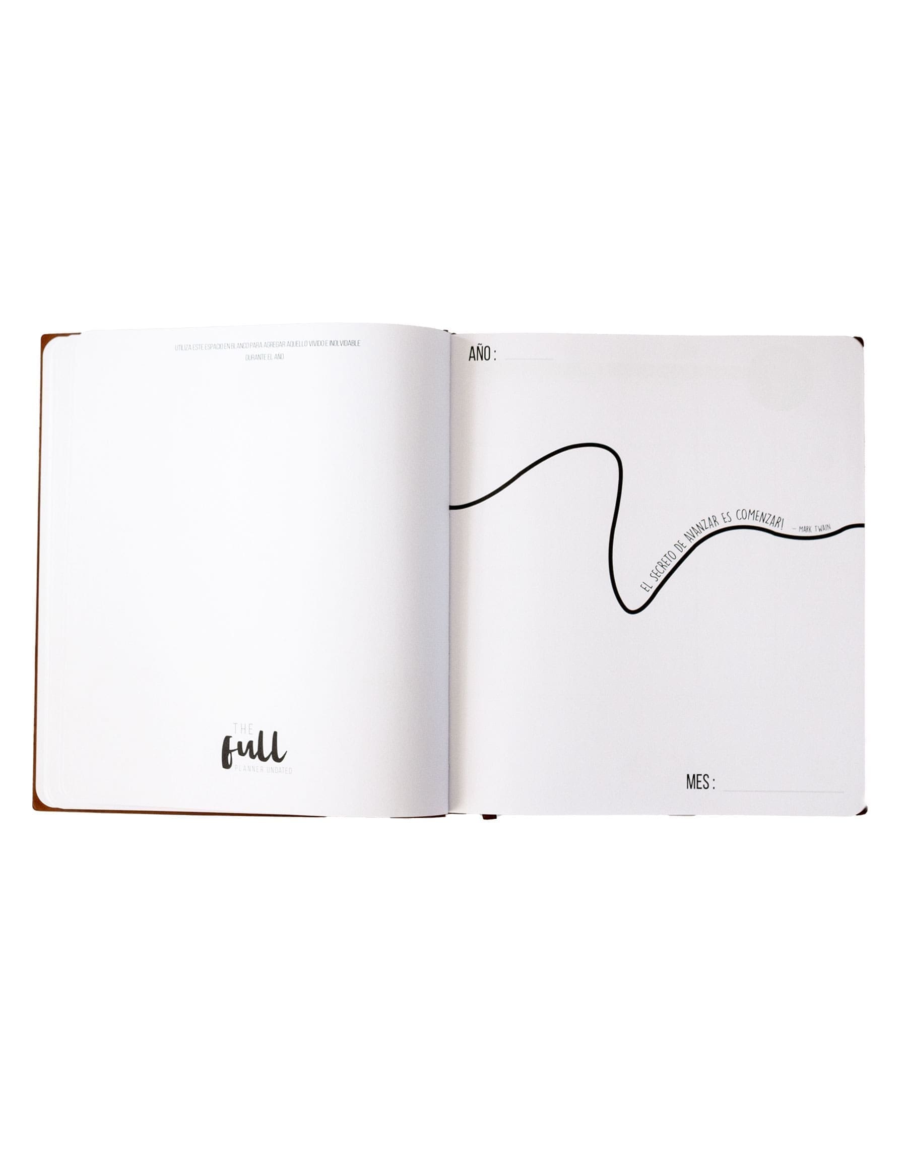 The Full Planner Undated – Edición Clásica
