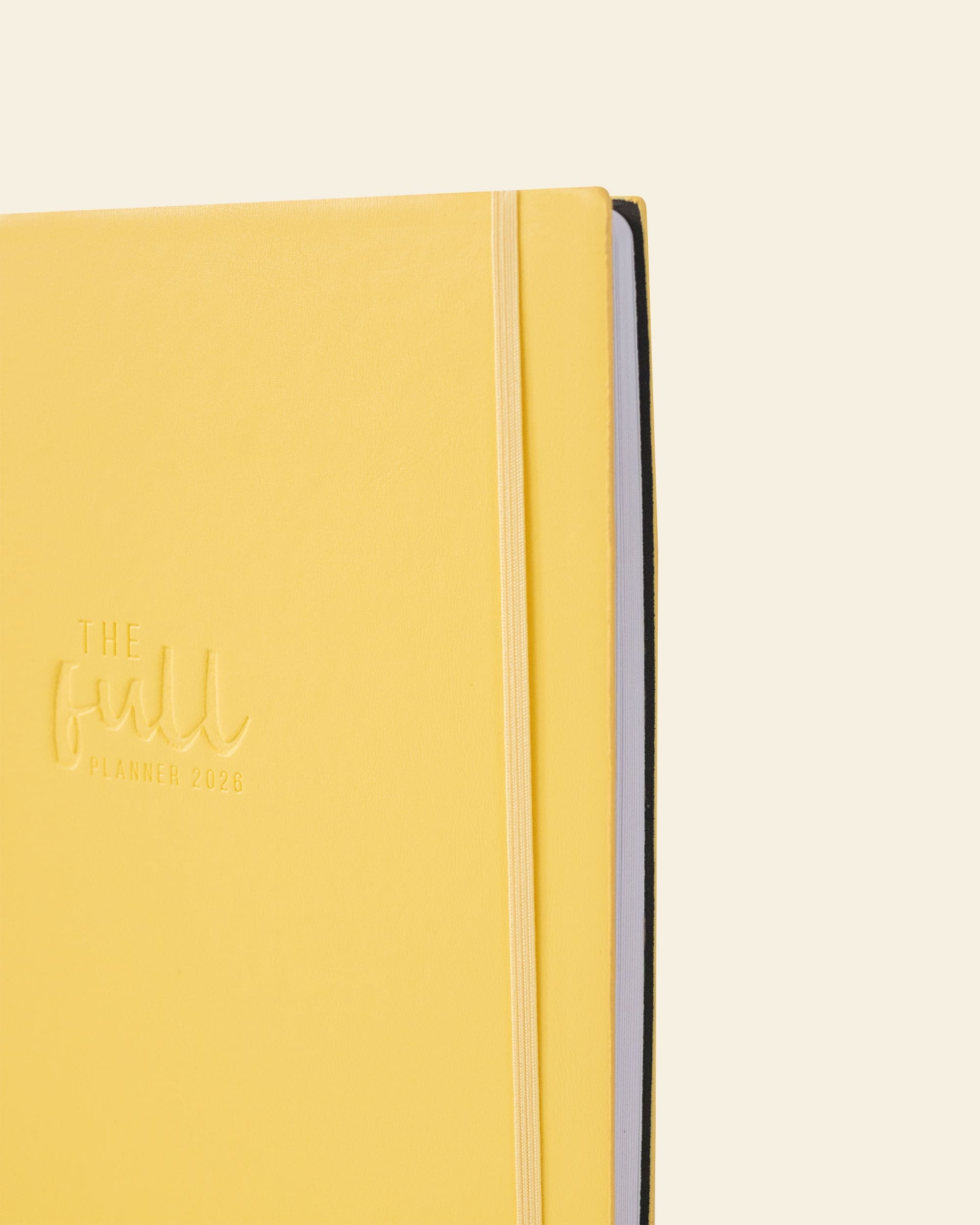 The Full Planner 2026 – Yellow Amber Bliss