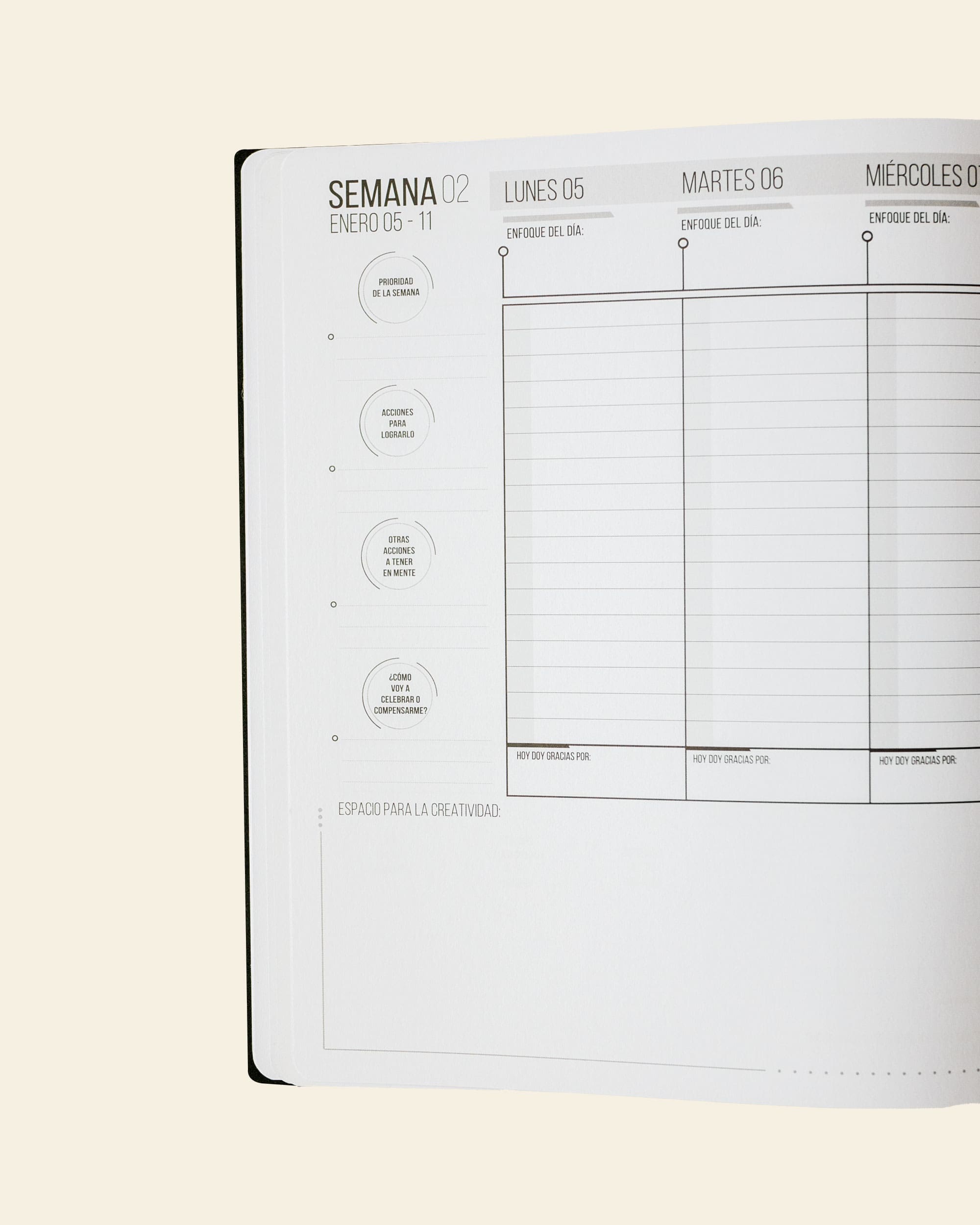 The Full Planner 2026 – Yellow Amber Bliss